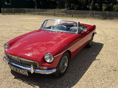 1969 MG MGB Push Button