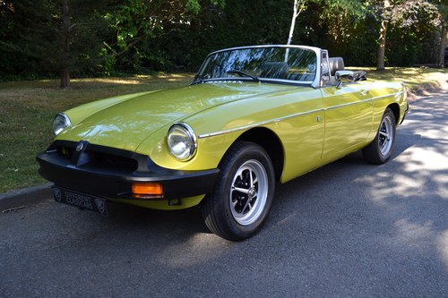 1975 MG MGB ROADSTER VENDIDO