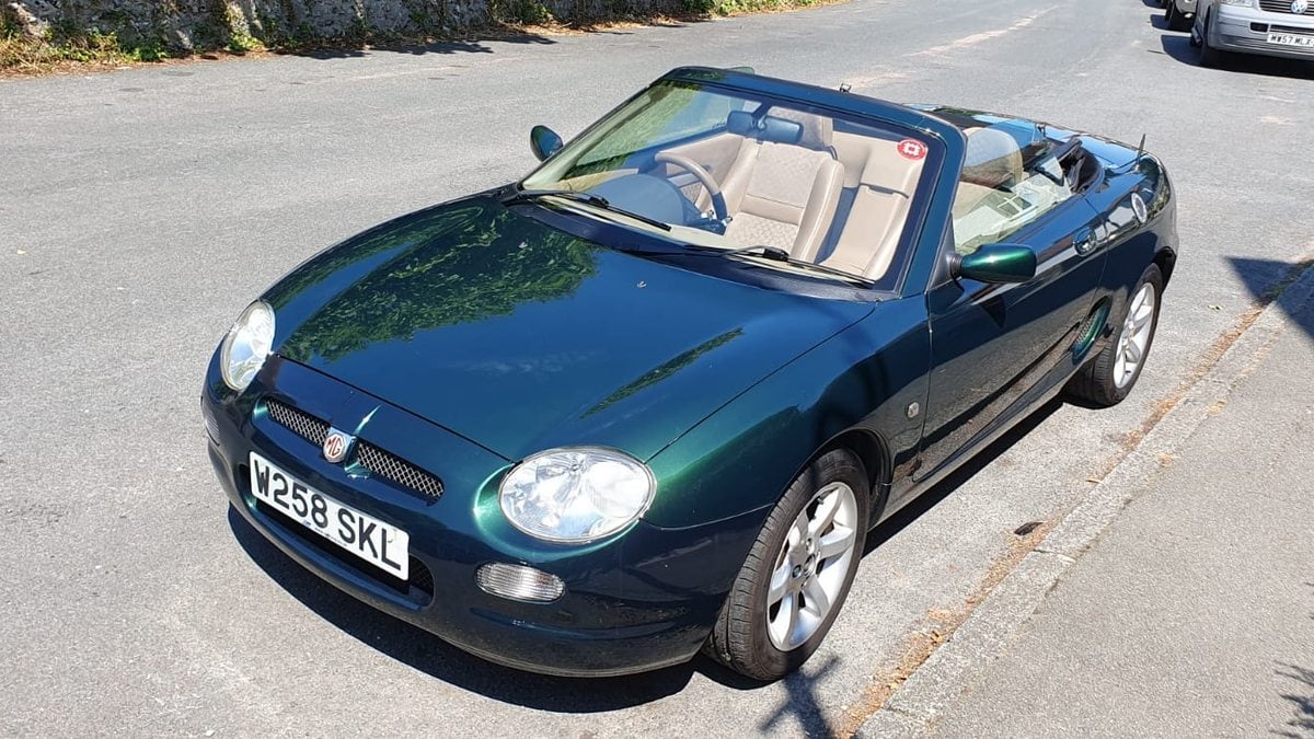 2000 MG MGF Green Manual, 6 speed Right Hand Drive in Willingdon ...