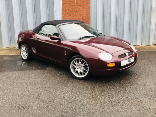 1999 MG MGF Anniversary Model LTD