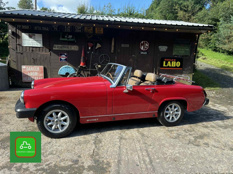 MG MIDGET 1500 FULL MOT NEVER BEEN WELDED SEE VID CAN DELIVE