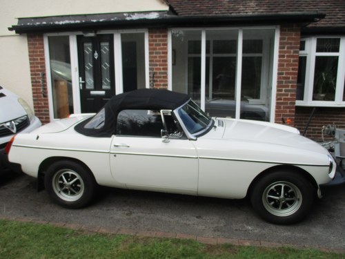 1978 MG MGB Roadster.