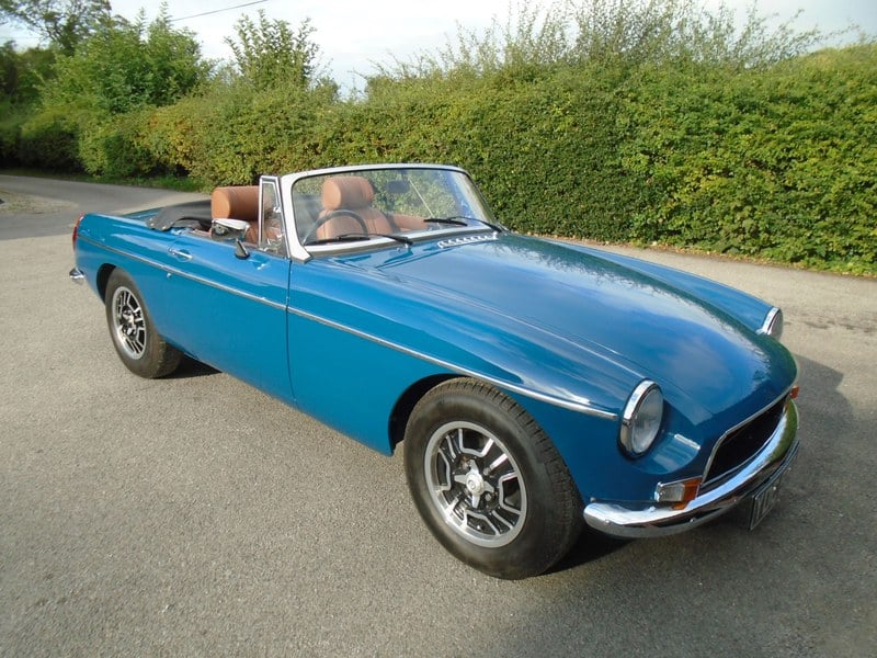 1971 MGB Roadster with Overdrive and Matching Numbers
