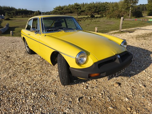1980 MG MGB GT