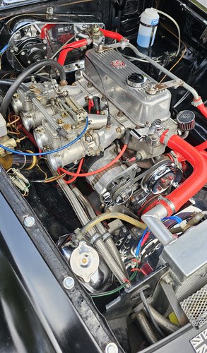 1970 MG MGB GT 7 port AI Cyl Hd, Webers, Adj Susp.