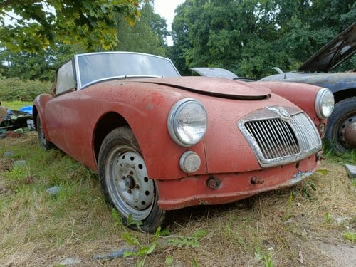 1960 MGA Roadster Project For Sale by Auction