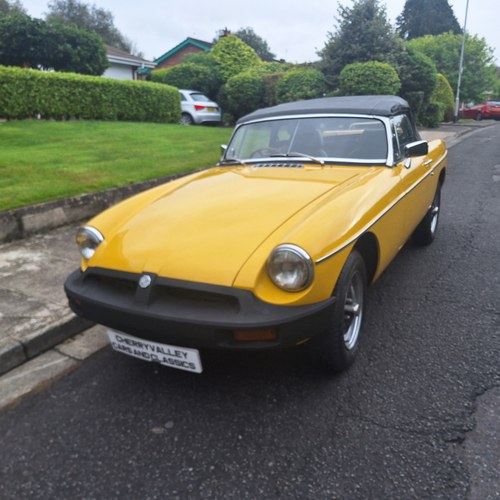 1976 MGB Roadster - Great Condition Throughout - 39880 miles For Sale