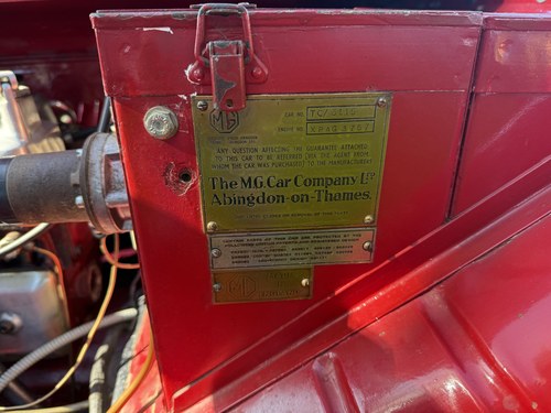1947 MG TC - matching numbers VERKAUFT