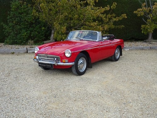 1964 MG B Roadster – Early Pull Handle Model SOLD