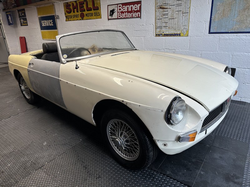 1965 MG MGB PULL HANDLE RESTORATION PROJECT