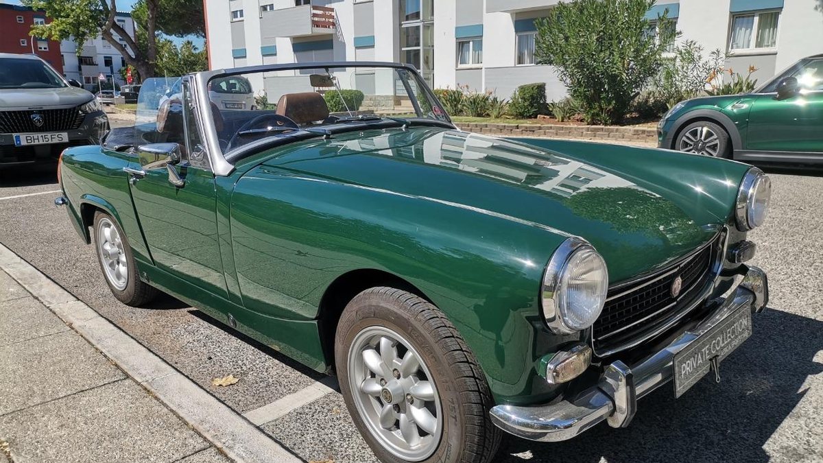 1976 MG Midget Vert Manuel 4 Vitesses Conduite Droite In Carnaxide 1976 MG Midget Vert Manuel 4 Vitesses Conduite Droite In Carnaxide