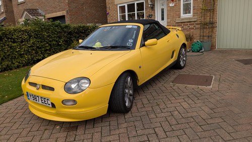 2001 MG MGF Trophy 160