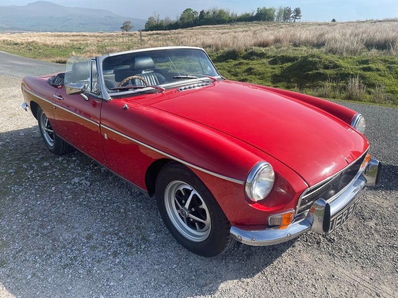 1972 MGB Push Button with Overdrive