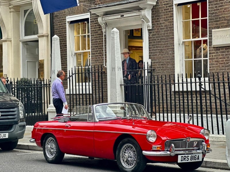 1963 MG MGB Pull Handle (1962-65)