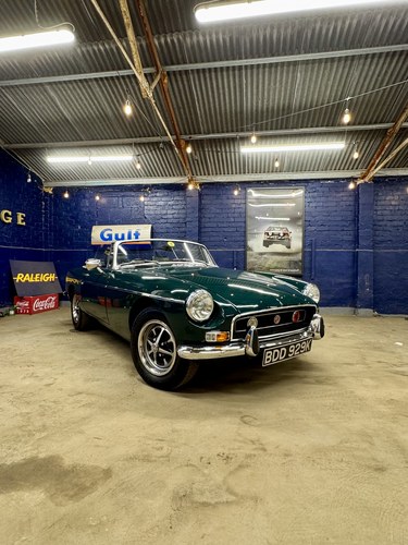 1972 MG MGB with Overdrive.New MOT Long Term Ownership