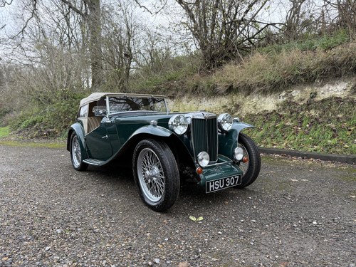 1947 MG TC fitted with Eaton Supercharger VERKOCHT