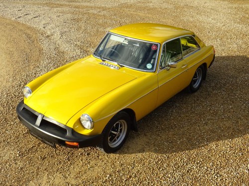 1979 MGB GT: Late/Lovely Driving Car with Overdrive VENDIDO