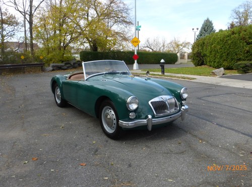 1962 MGA MKII Roadster Two Tops Older Restoration (St# 2730) Te koop