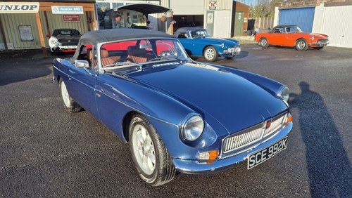 MGB V8 ROADSTER 1972,Special build SOLD