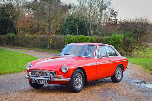 1972 MG MGB GT 1.8L Petrol Manual VERKAUFT