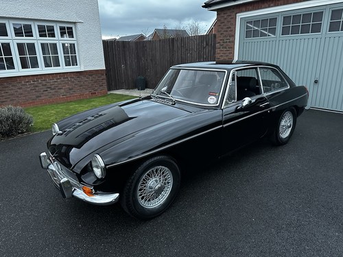 MGB GT, 1973, Wire Wheels, Chrome Bumpers, Overdrive