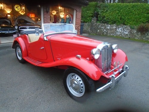 1950 MG T-Type TD VERKAUFT