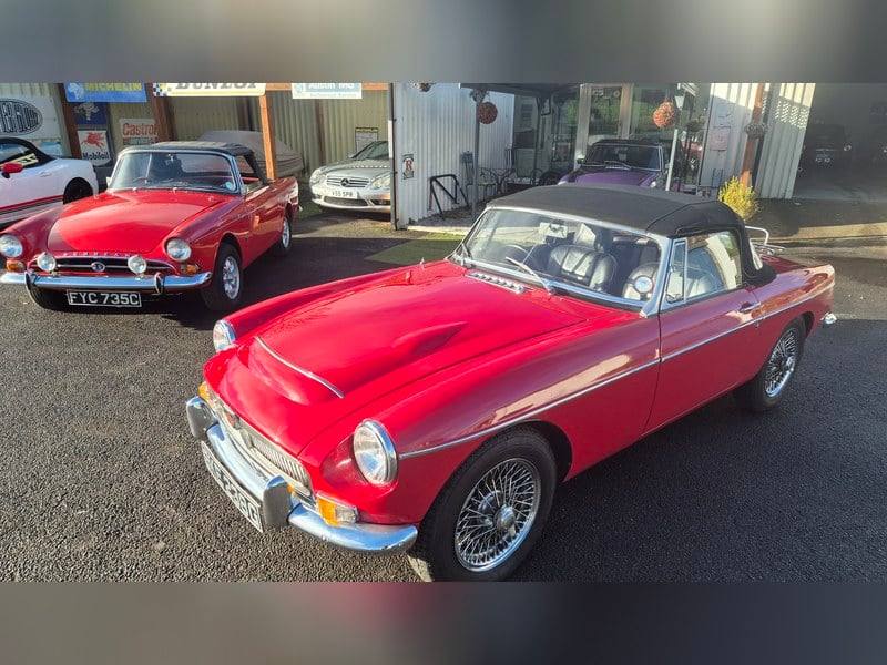 1968 MG MGC Roadster, Uprated. Triple webers
