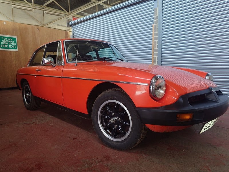 1978 MG MGB 1.8 GT vgc mot orange