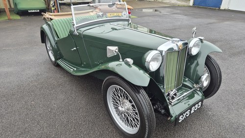 MG TC, 1948, 2 year rebuild,2023, Show standard SOLD
