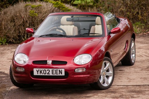 2002 MG MGF VVC only 34k miles, new cambelt service