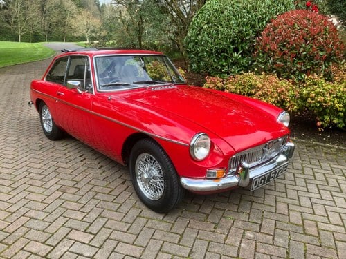 1967 MG MGB B GT Te koop