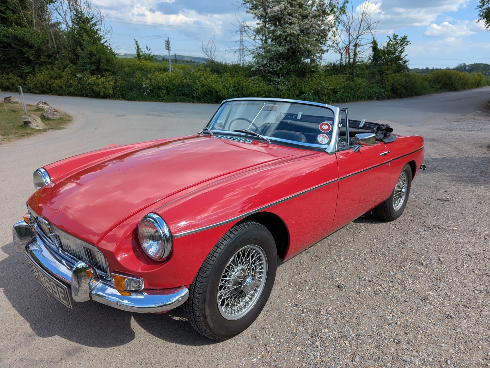 1967 MG MGB Push Button
