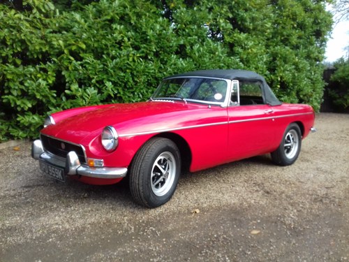 1972 MG MGB Push Button
