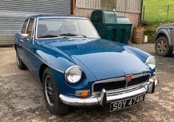 1974 MG B GT For Sale by Auction