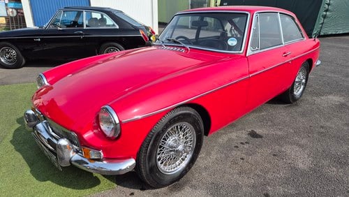 MGB GT 1969, MK2 , Tatan red SOLD