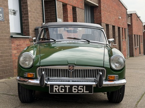 1972 MG MGB Roadster, Heritage Shell SOLD