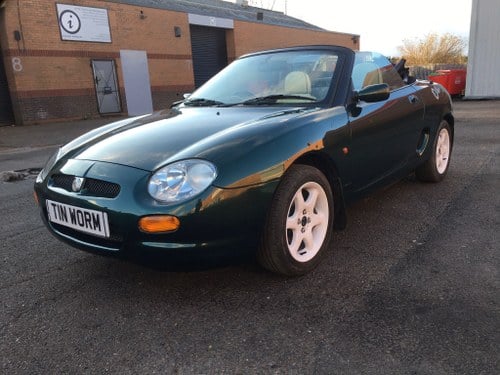 1998 MG MGF 1.8 with hard and soft top SOLD
