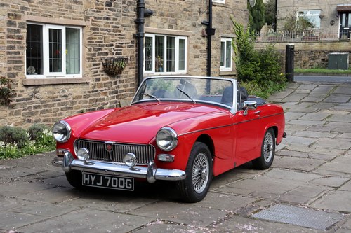 1969 MG Midget Mark 3 (1966 - 1974) Te koop bij veiling