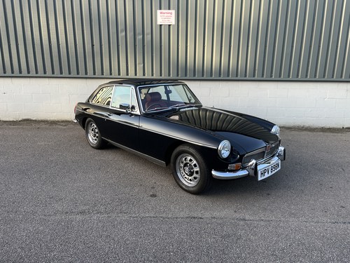 1974 MGB GT V8 Chrome Bumper Deposit Taken VENDUTO