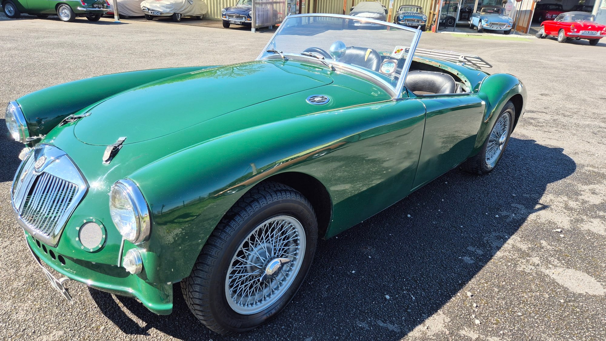 MGA Roadster, fast road, famous history, foto 3