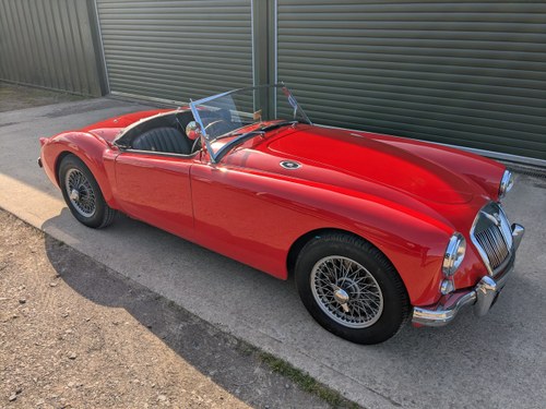 1958 MG MGA Roadster 5 speed wire wheels, lovely SPRZEDANE