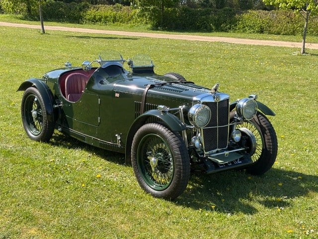 1947 MG TC chassis with rare K3 body, foto 6