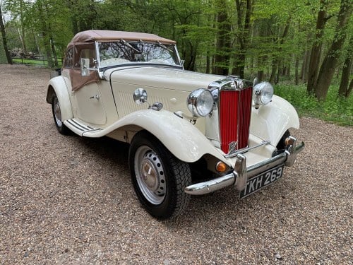 MG TD 1953 Older Restored, TDC Upgrades VENDIDO