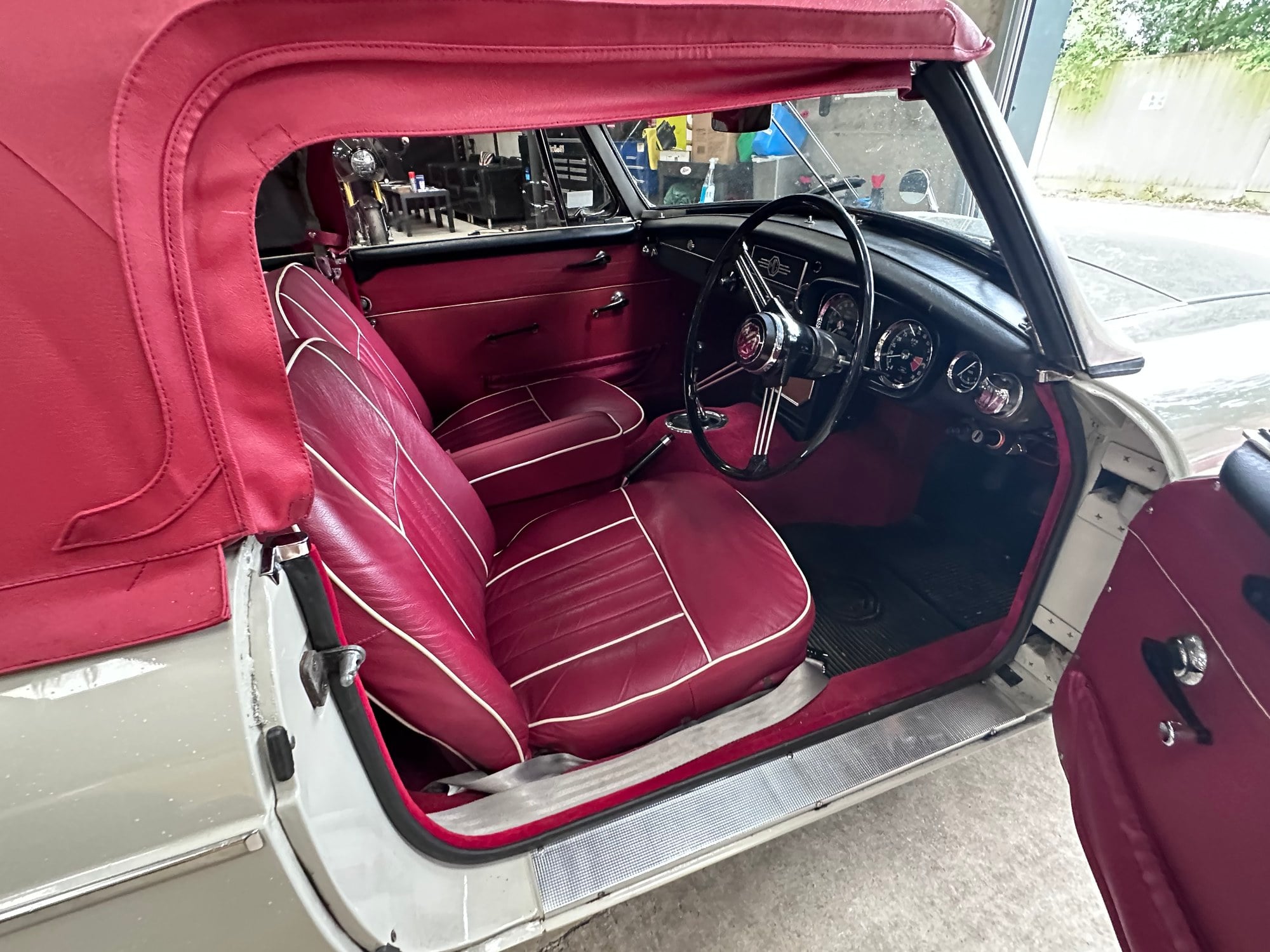 1963 MGB ROADSTER PULL HANDLE, foto 6