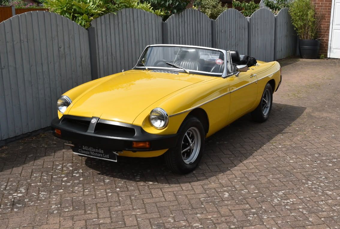 1978 MG MGB Push Button