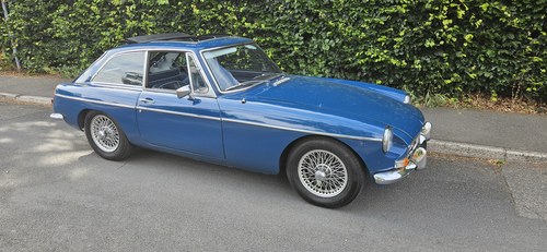 1968 MG MGB GT - Overdrive, Sunroof, Wire Wheels