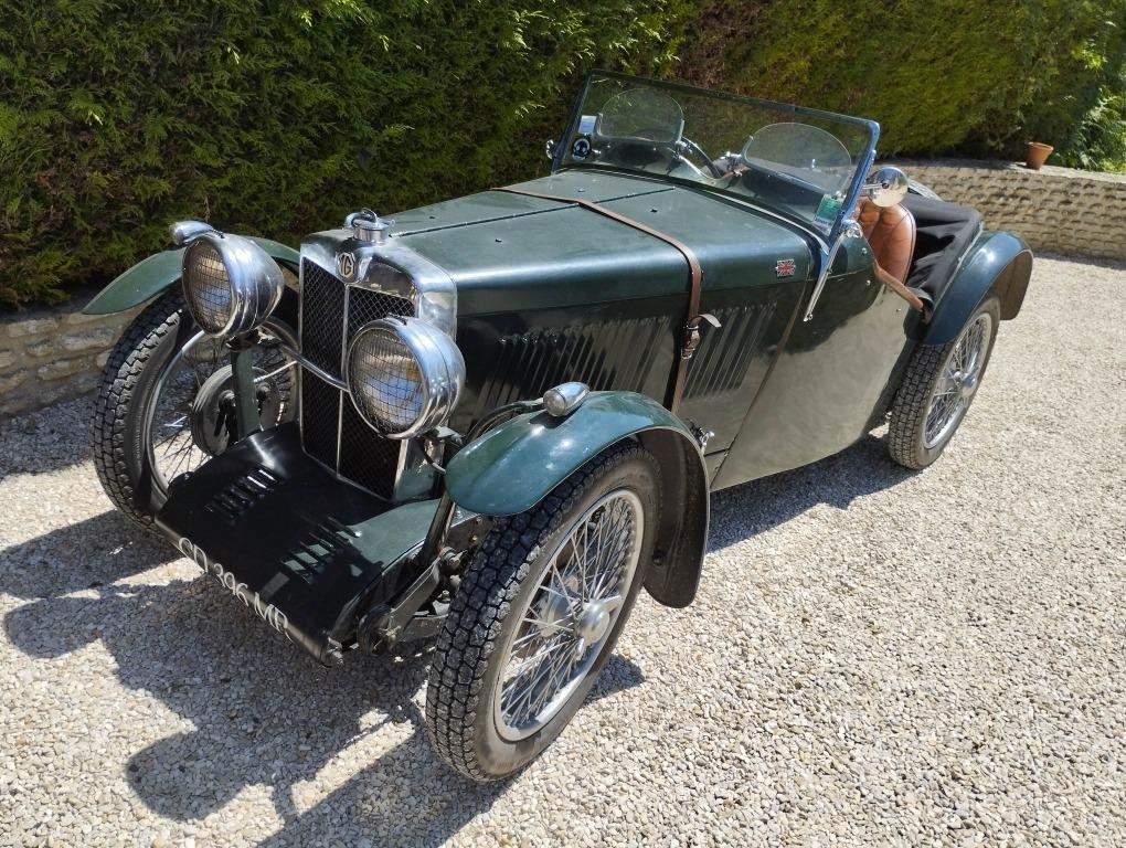 1933 MG J-Type J2 roadster, foto 1