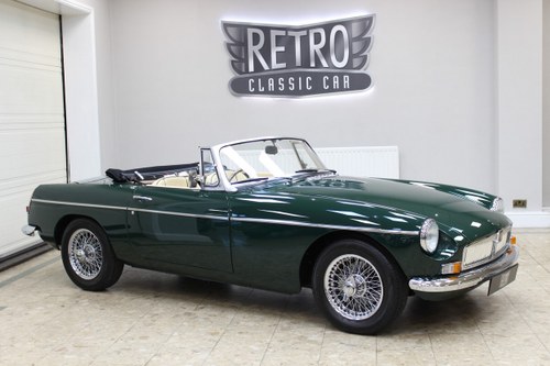 1968 MGB Roadster 1.8 Manual - New Heritage Shell SOLD