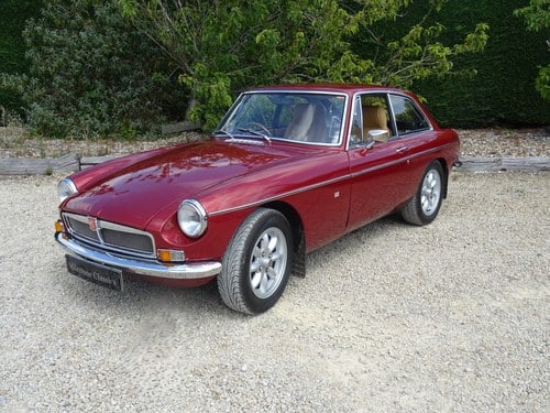 1971 MGB GT – Nightfire Red with Oatmeal Leather, Overdrive SOLD