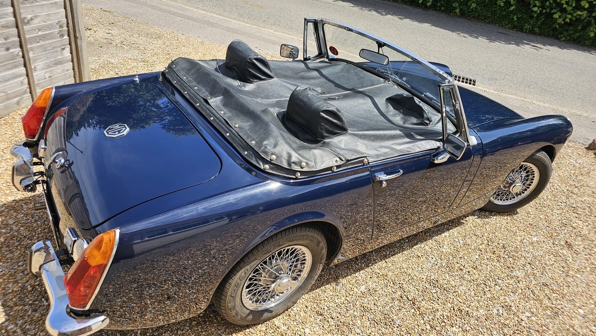 Mark Making In Colour 1972 MG Midget Dark blue Manual, 4 speed Right Hand Drive in ...